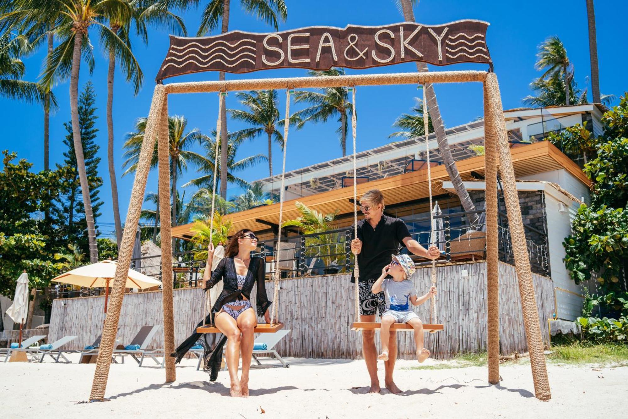 Sea&Sky Beach Resort Mae Nam Exteriör bild